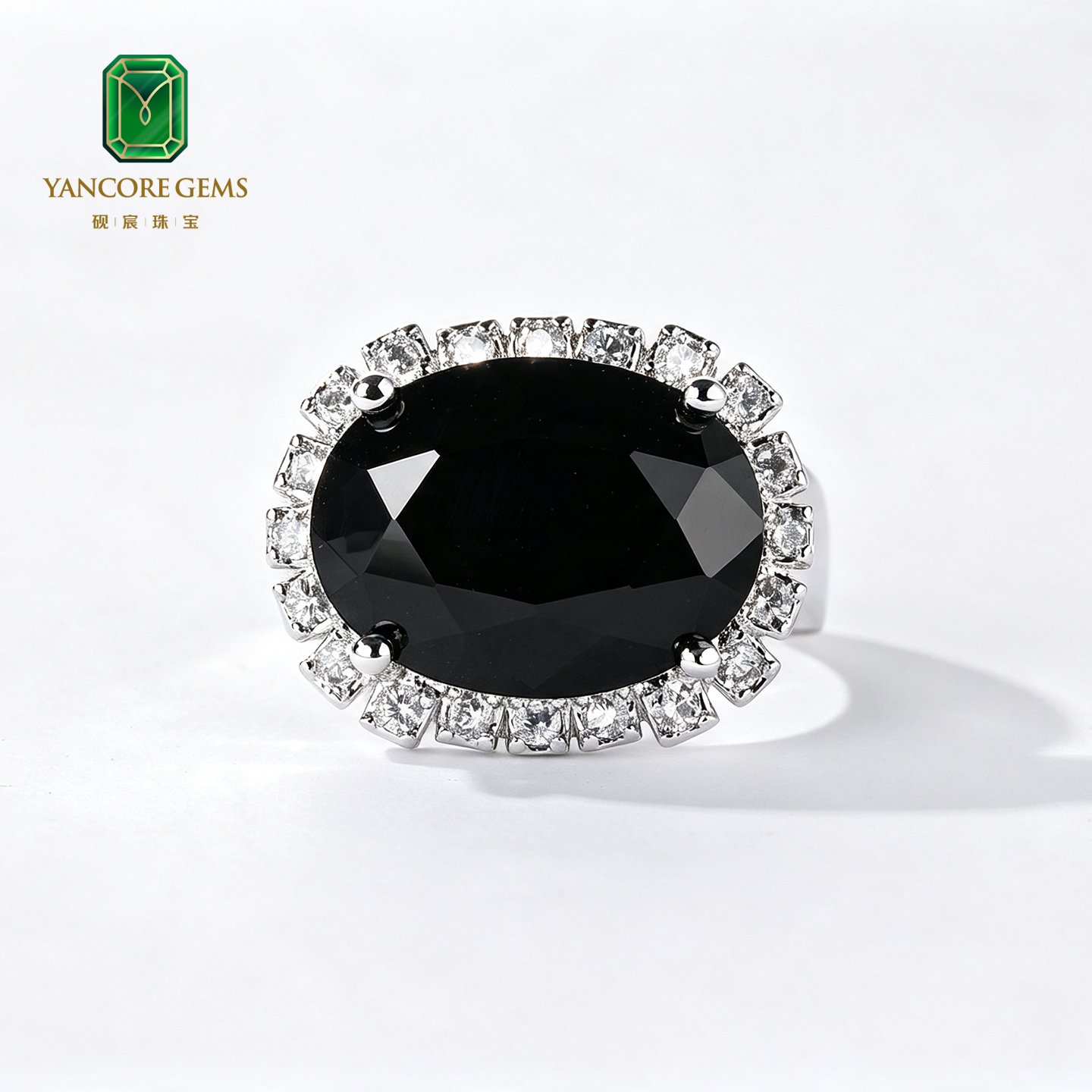 Midnight Onyx Crown Ring - Image 4