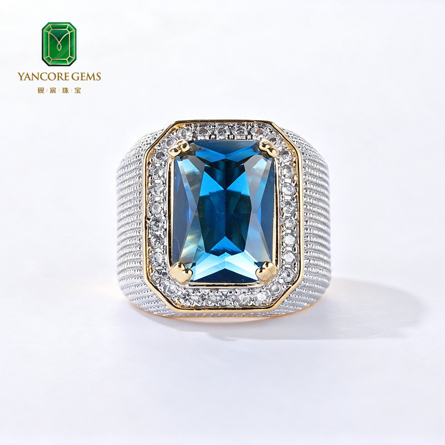 Sapphire Sovereign Signet Ring - Image 5