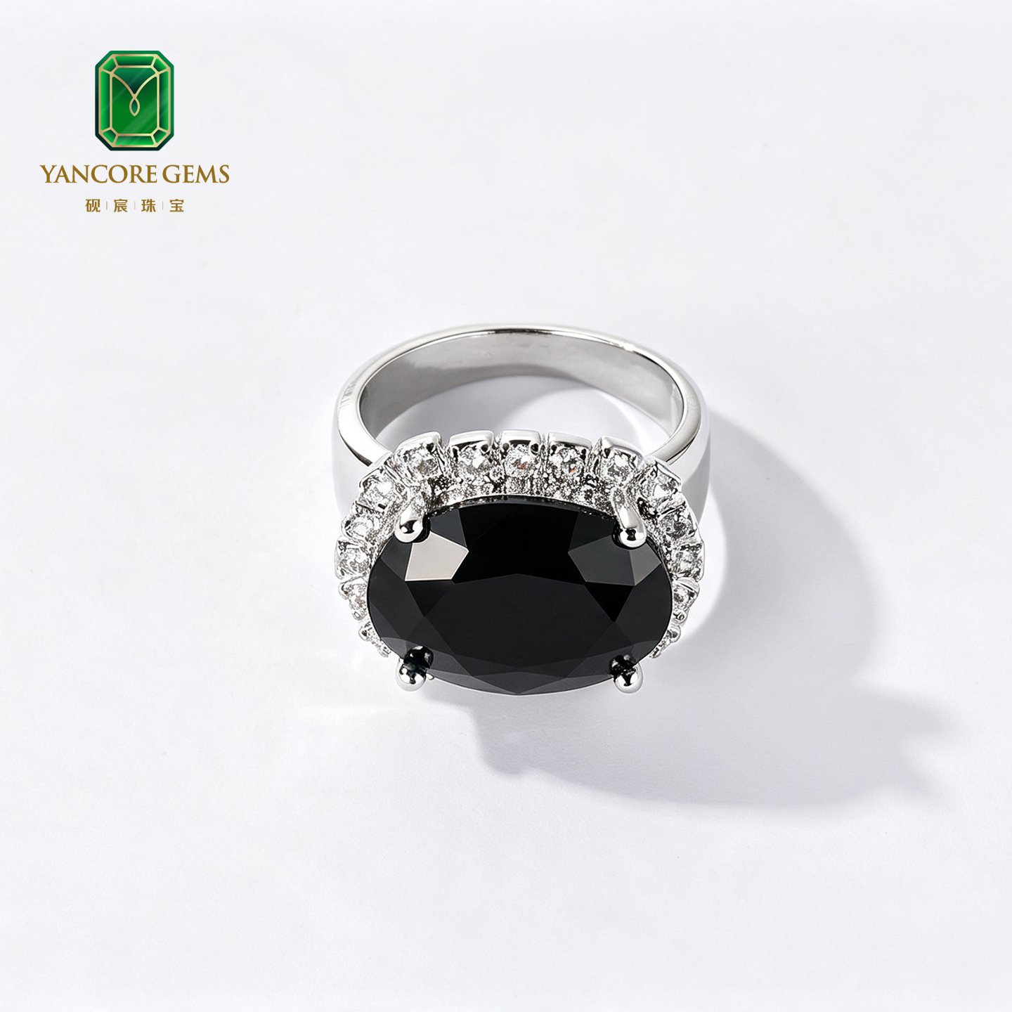 Midnight Onyx Crown Ring - Image 3
