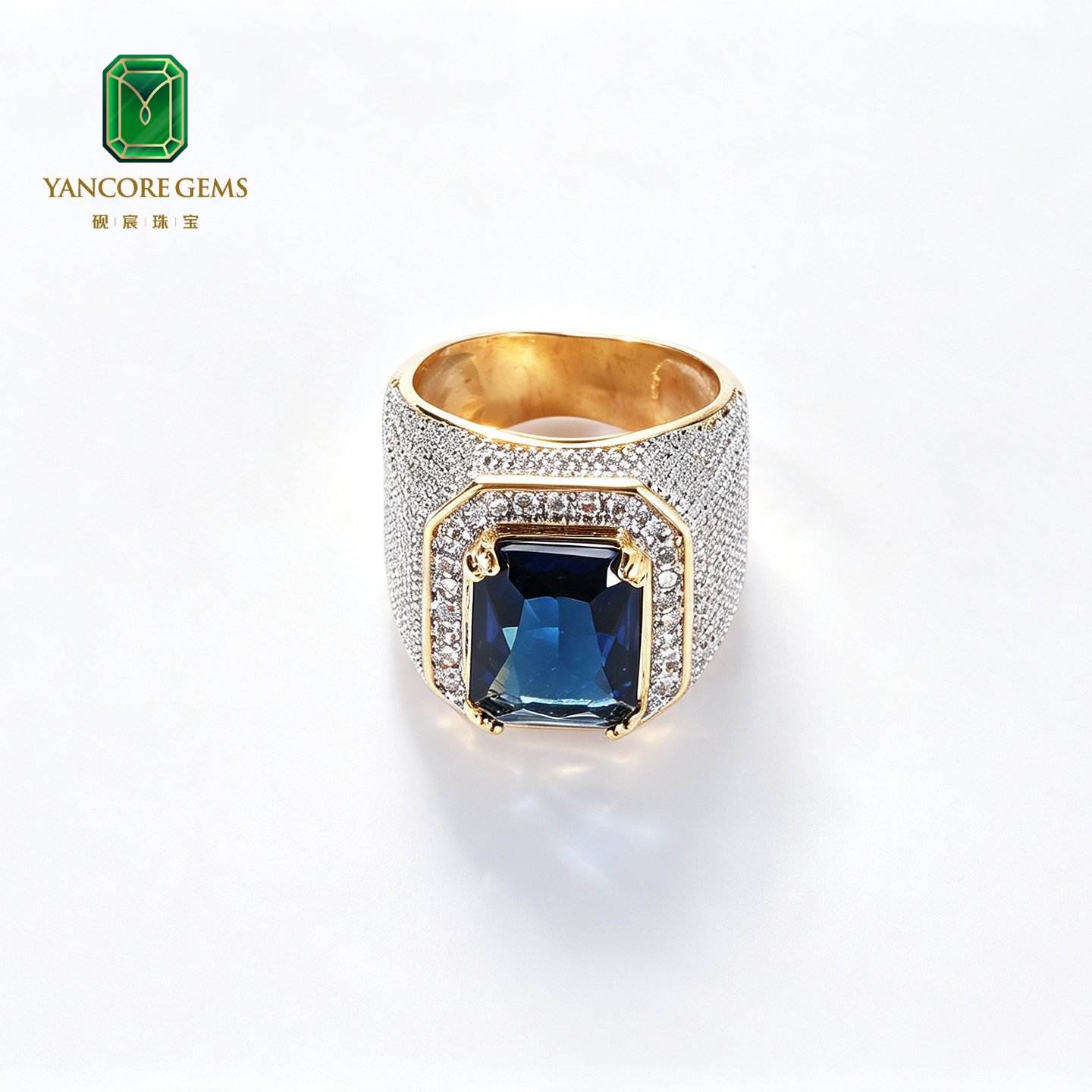 Sapphire Sovereign Signet Ring - Image 4