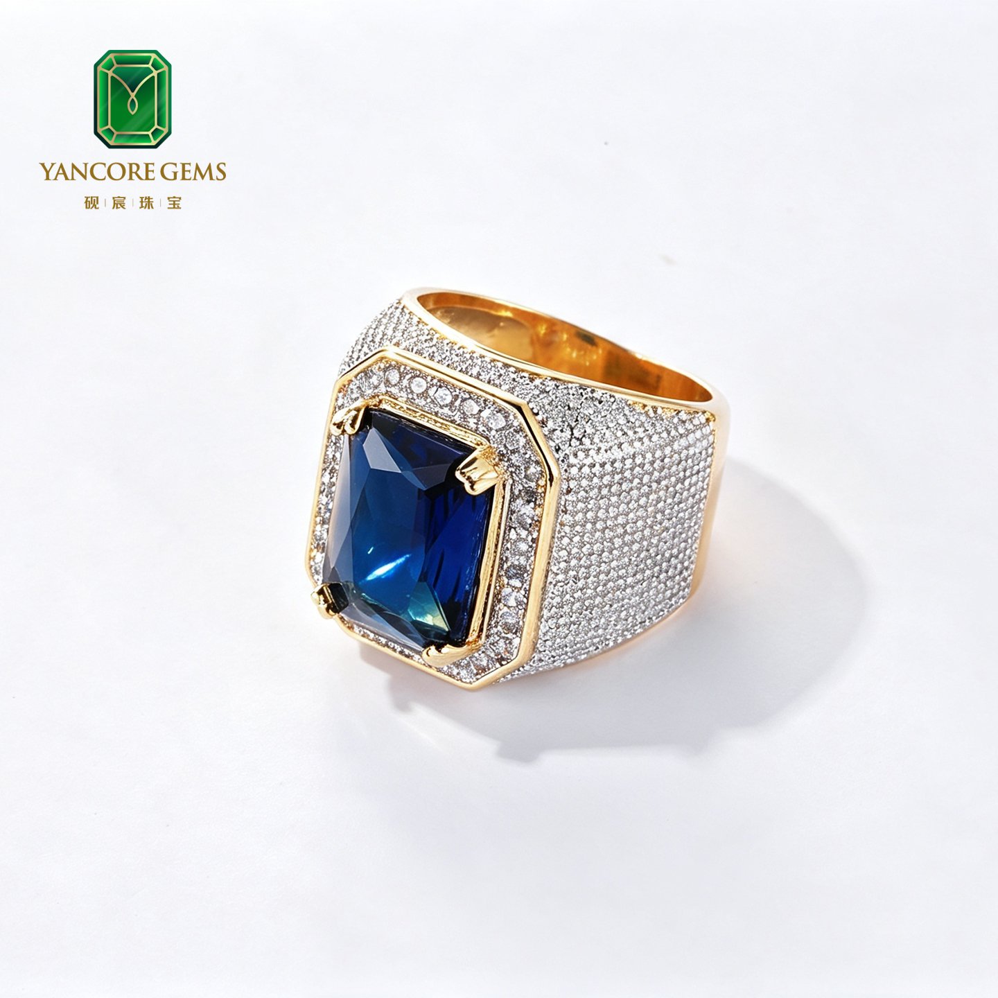 Sapphire Sovereign Signet Ring - Image 3