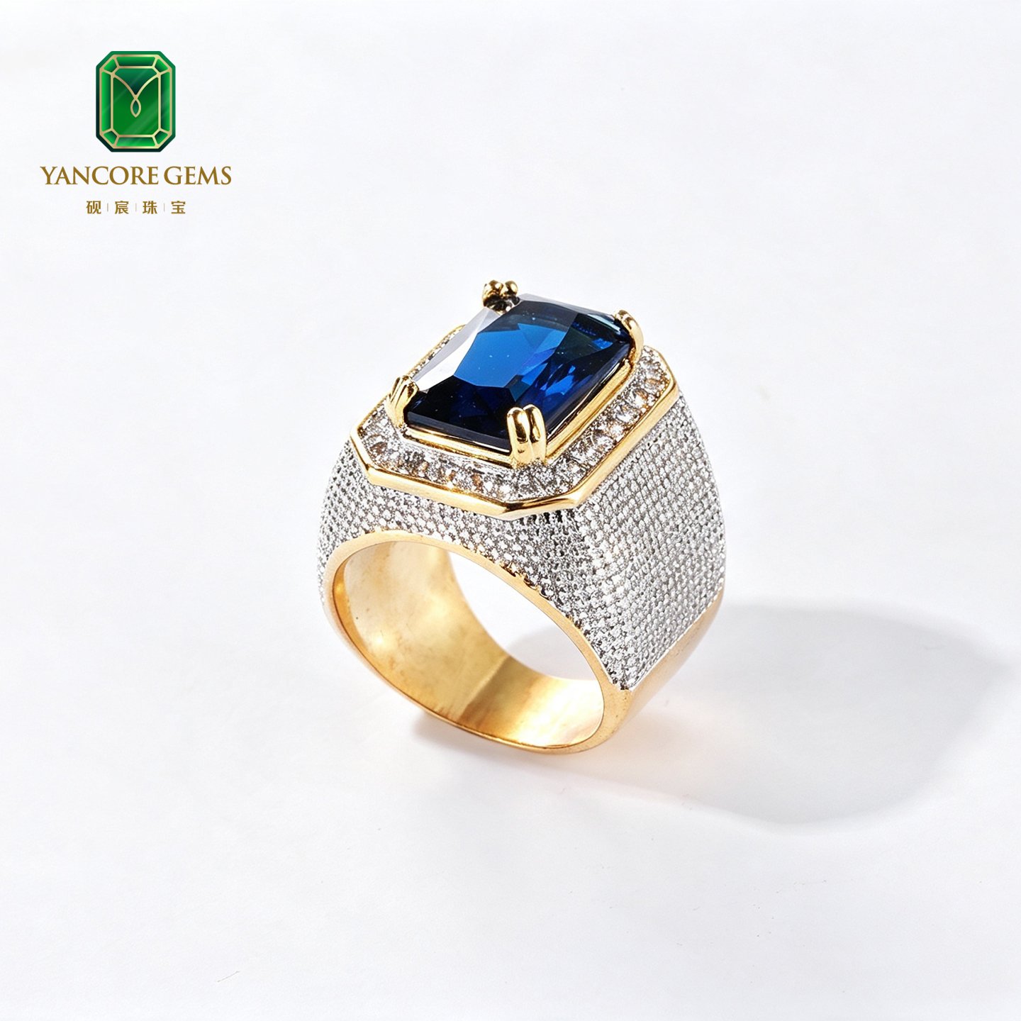 Sapphire Sovereign Signet Ring - Image 2