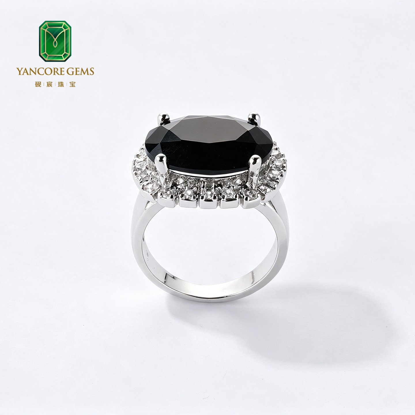 Midnight Onyx Crown Ring - Image 5