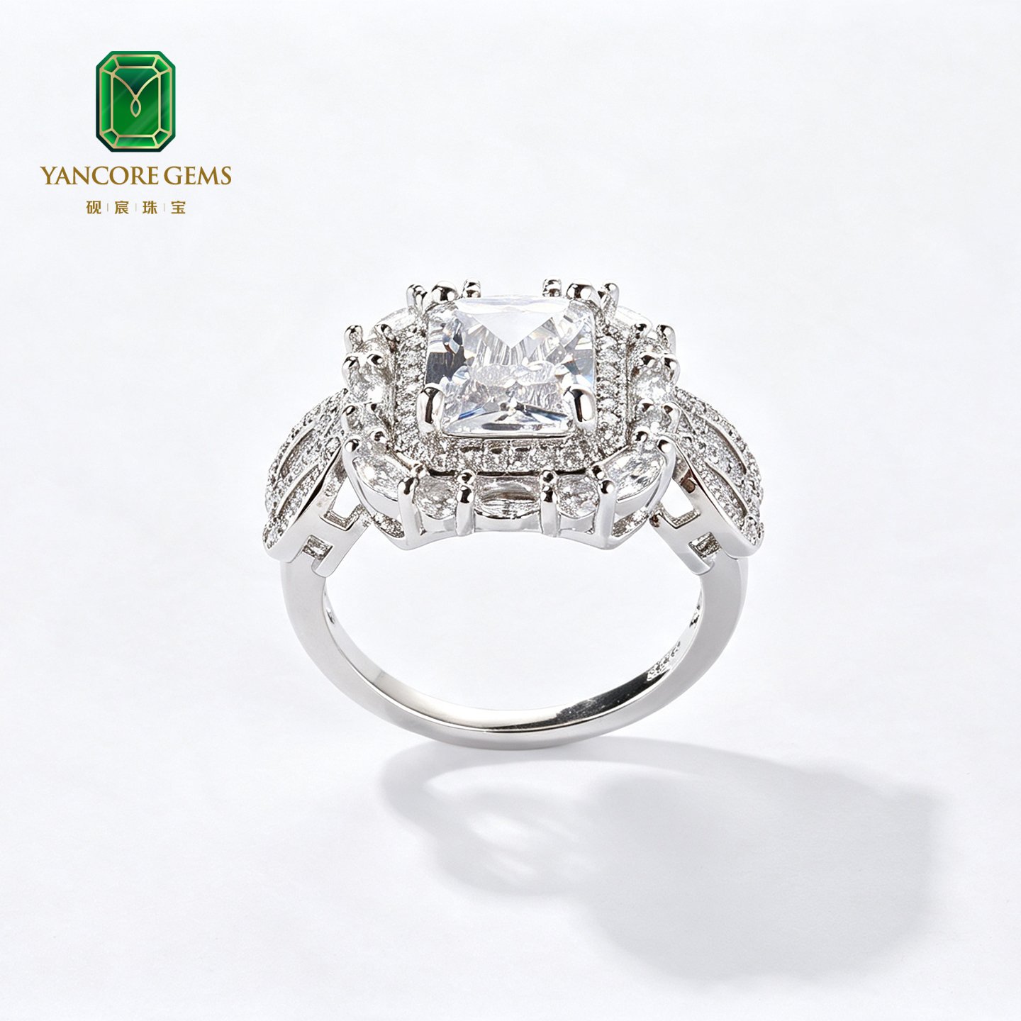 Ice Palace Halo Ring - Image 2